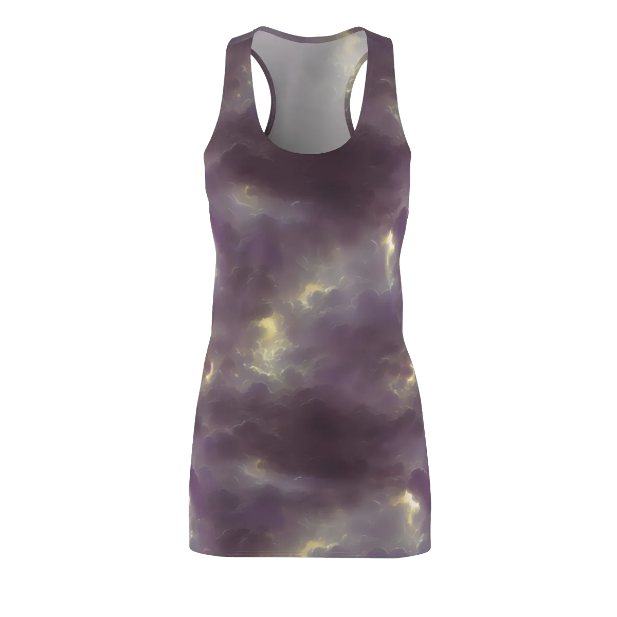 Stormy Muse on Racerback Dress — Front