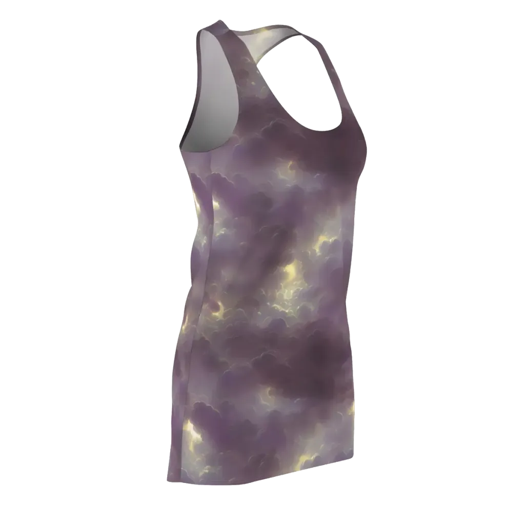 Stormy Muse on Racerback Dress — Front Side