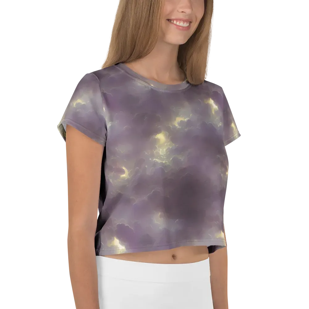 Stormy Muse on Crop Tee — Right