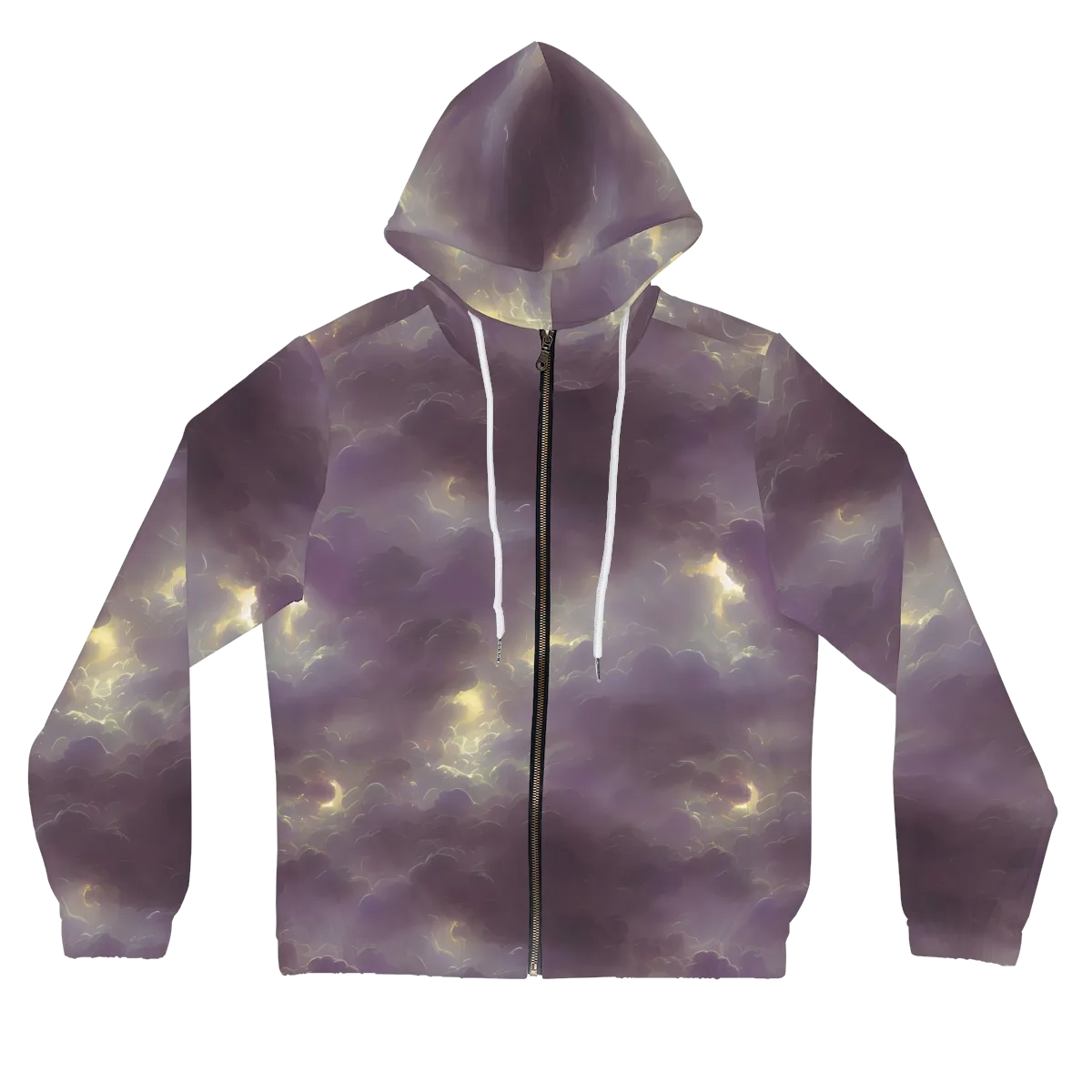 Stormy Muse on Women's Full-Zip Hoodie — Front