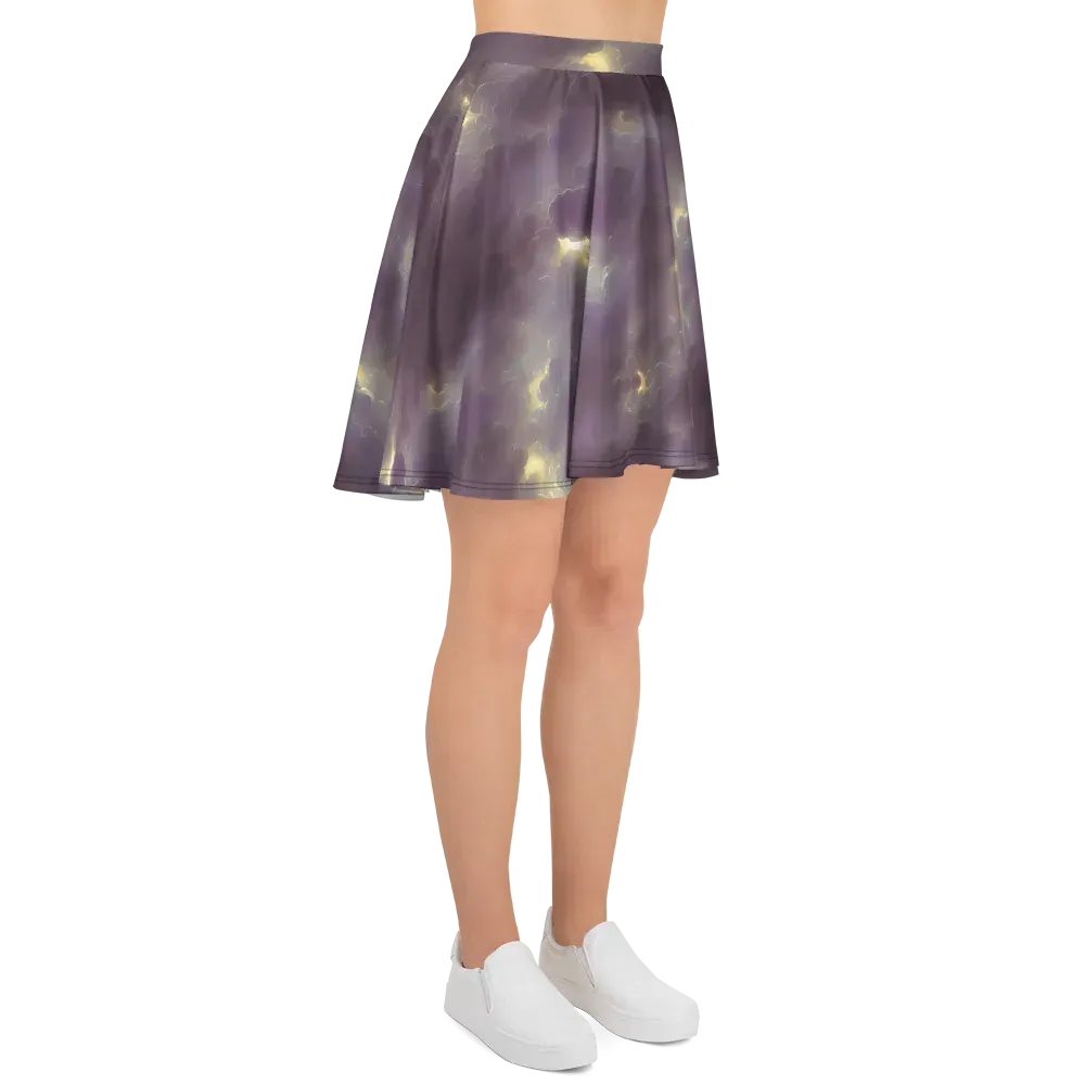 Stormy Muse on Skater Skirt — Right