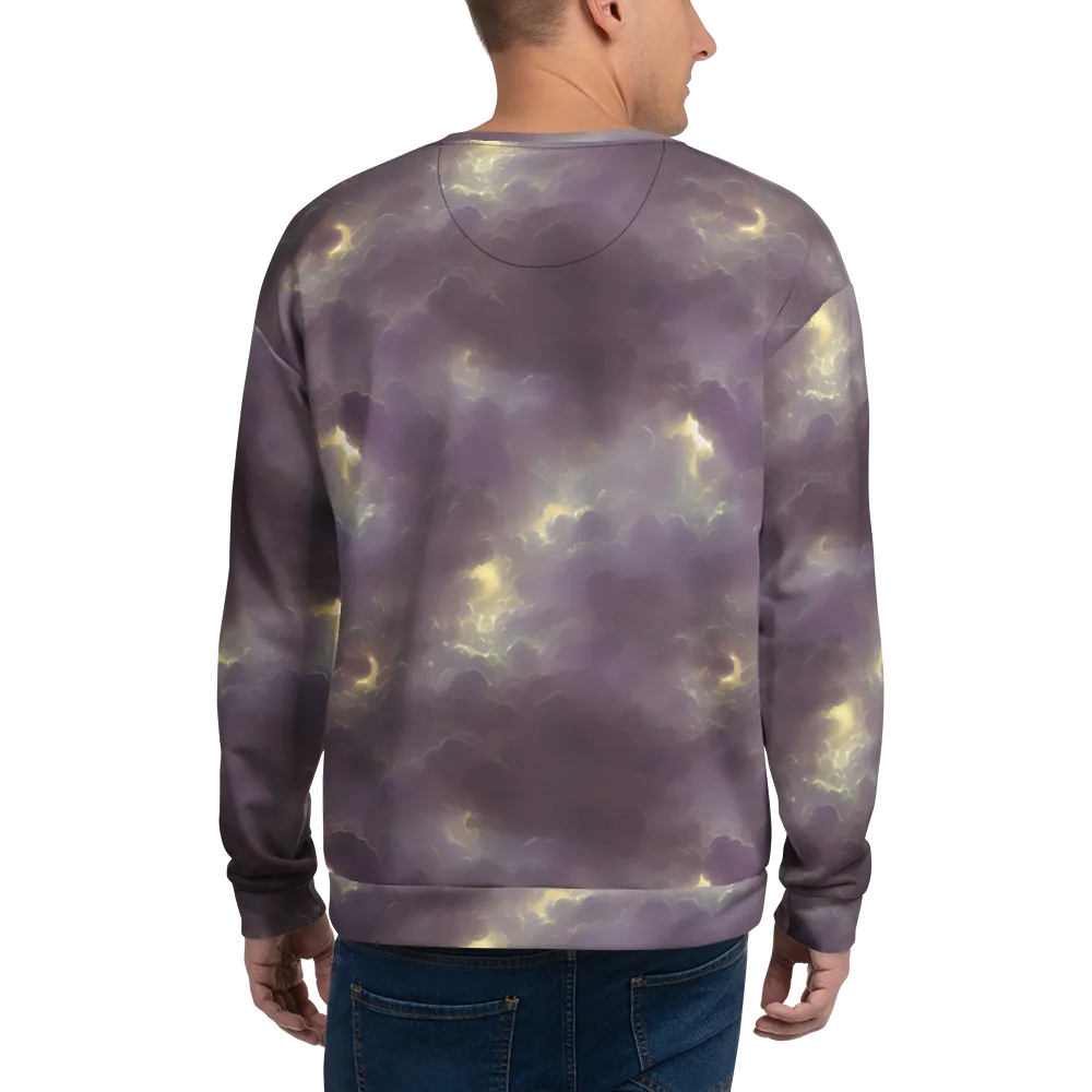 Stormy Muse on Sweatshirt — Back