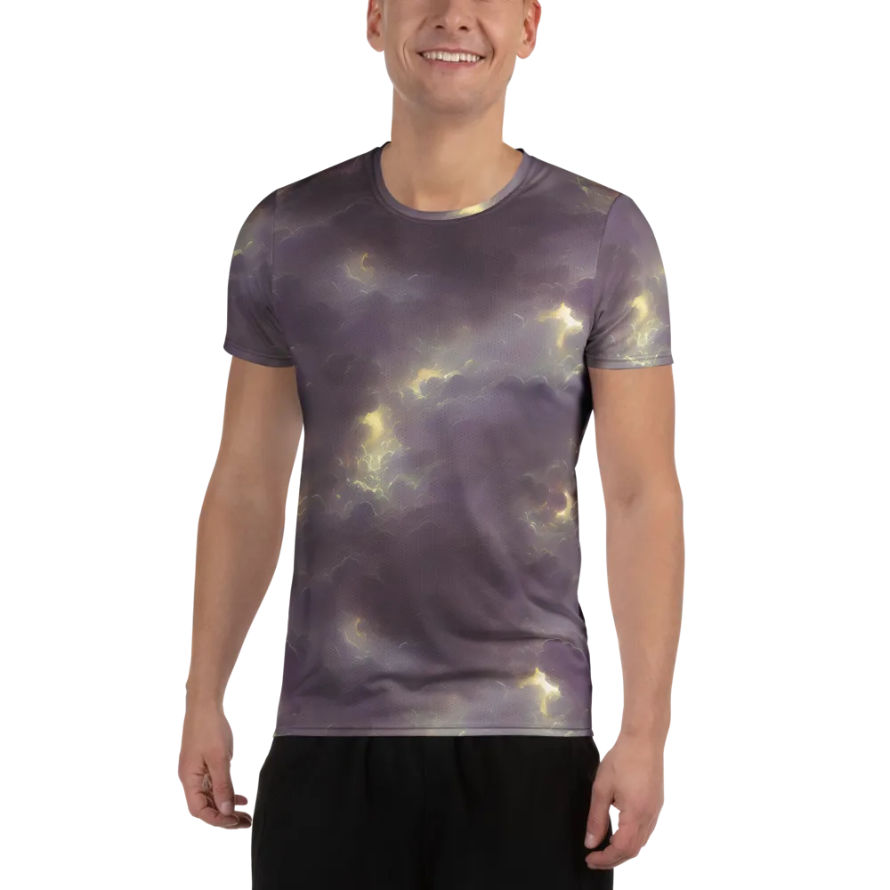 Stormy Muse on Men's Athletic T-Shirt — Front