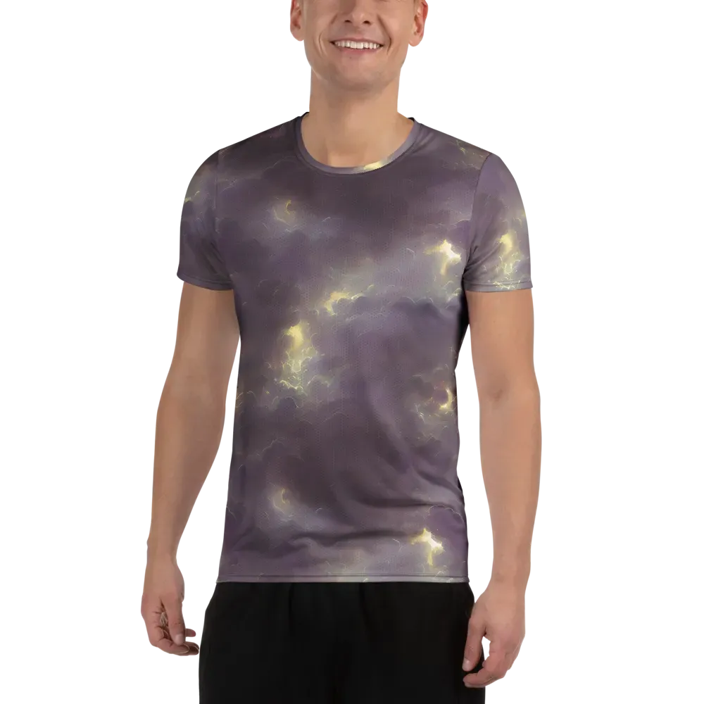 Stormy Muse on Men's Athletic T-Shirt — Front