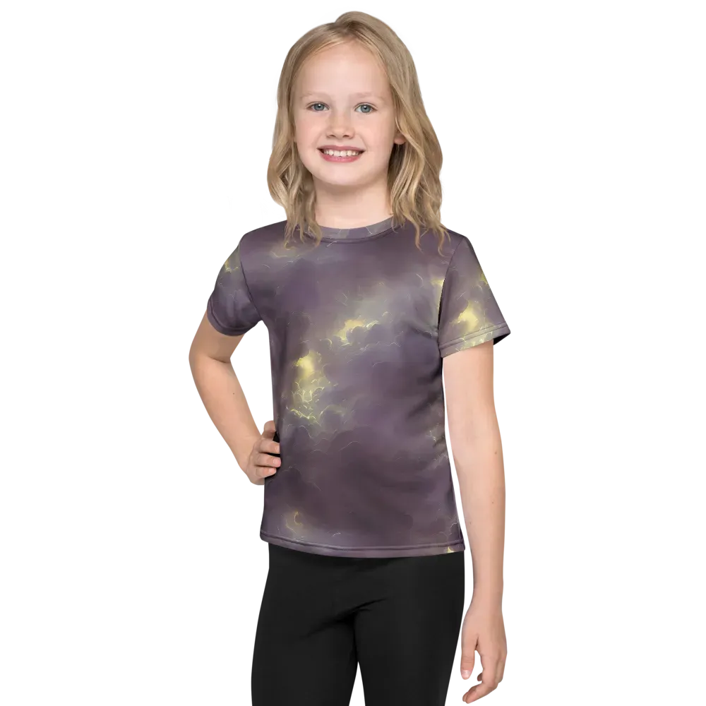 Stormy Muse on Kids Crew Neck T-Shirt — Front