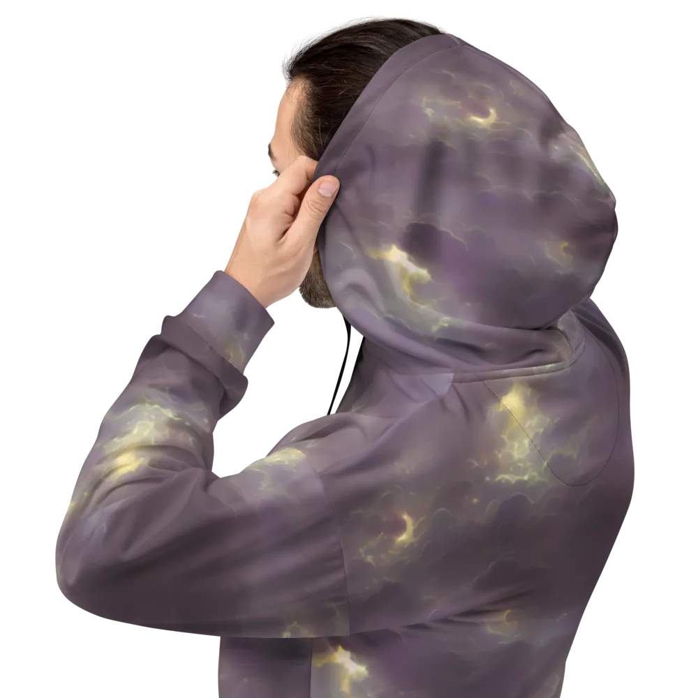 Stormy Muse on Hoodie — Back
