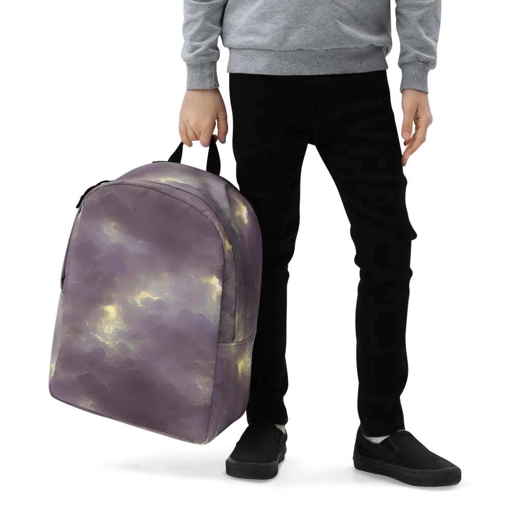 Stormy Muse on Minimalist Backpack — Zoomed-in