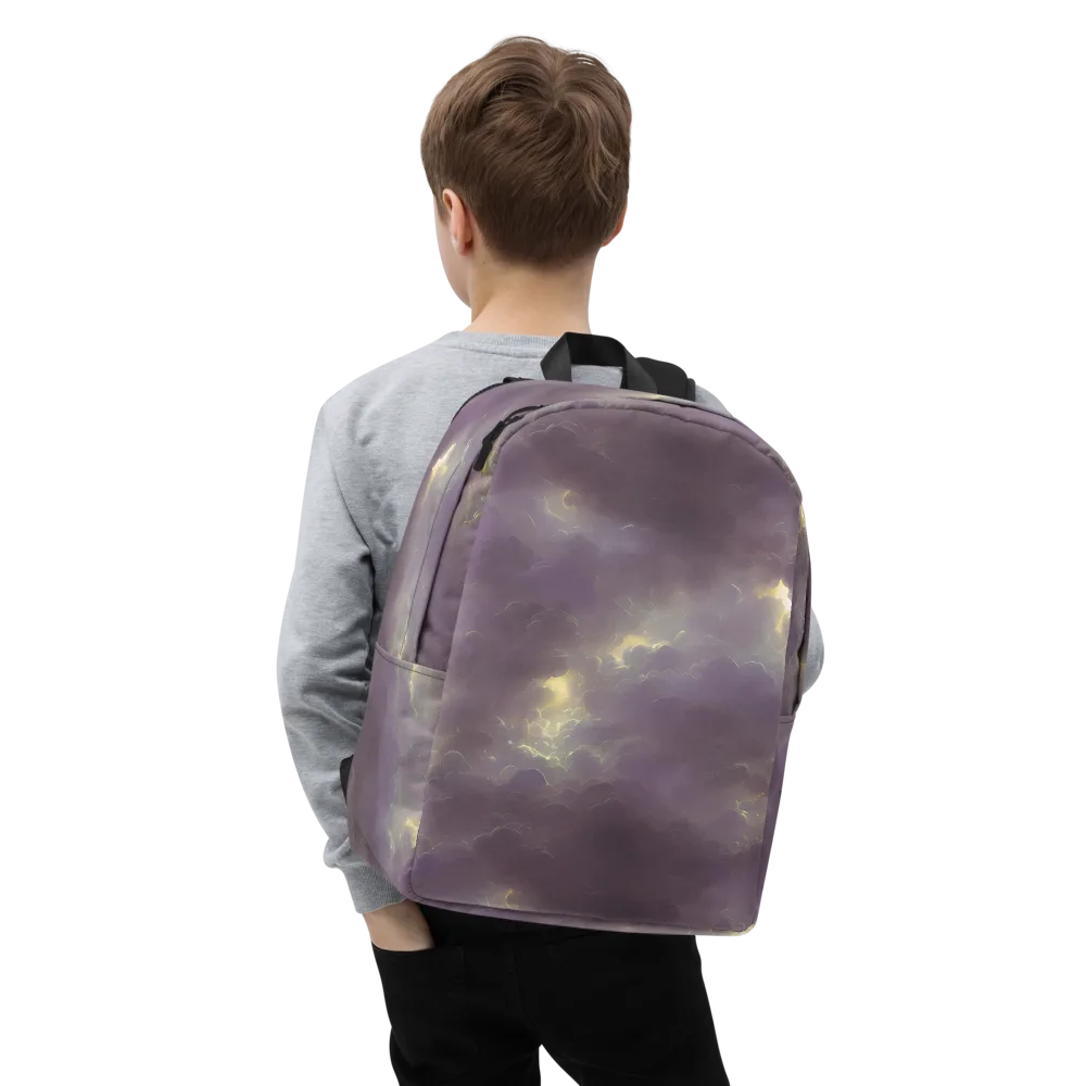 Stormy Muse on Minimalist Backpack — Zoomed-in