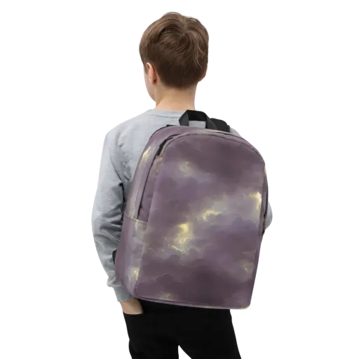 Stormy Muse on a Minimalist Backpack