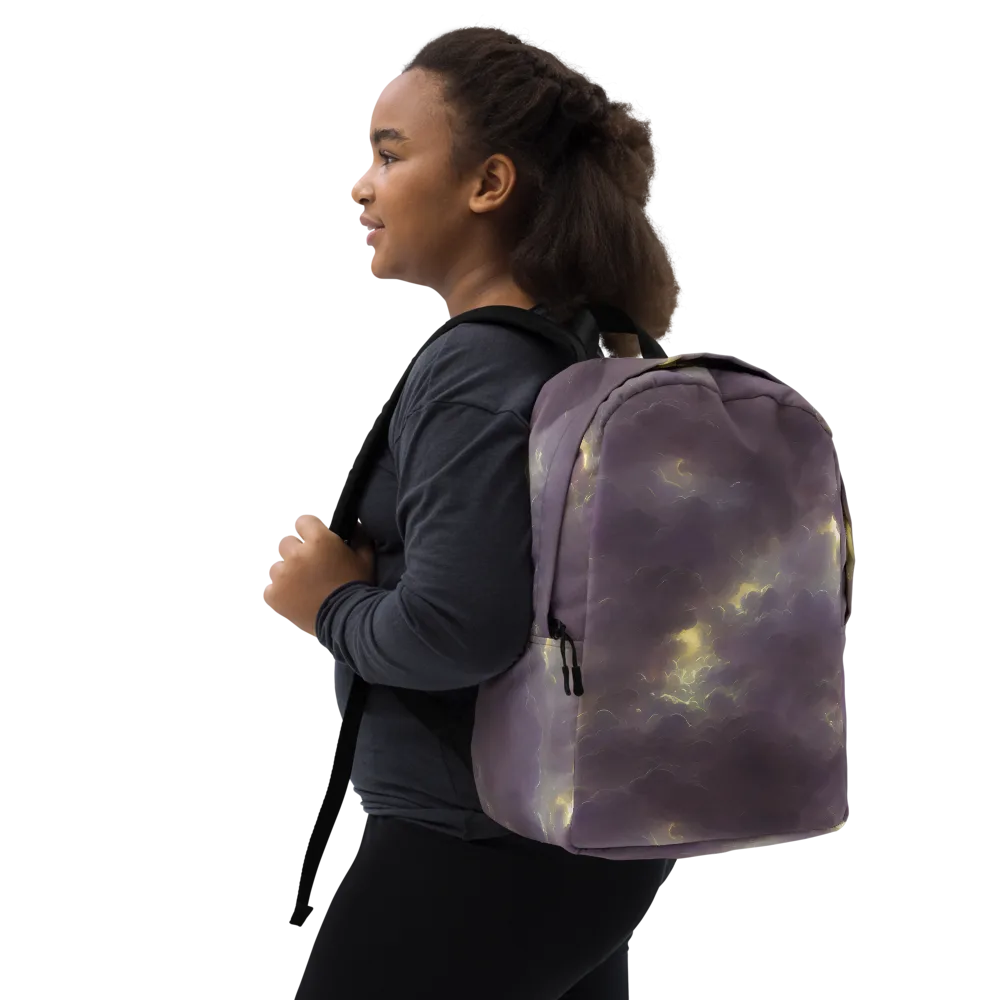 Stormy Muse on Minimalist Backpack — Right Front