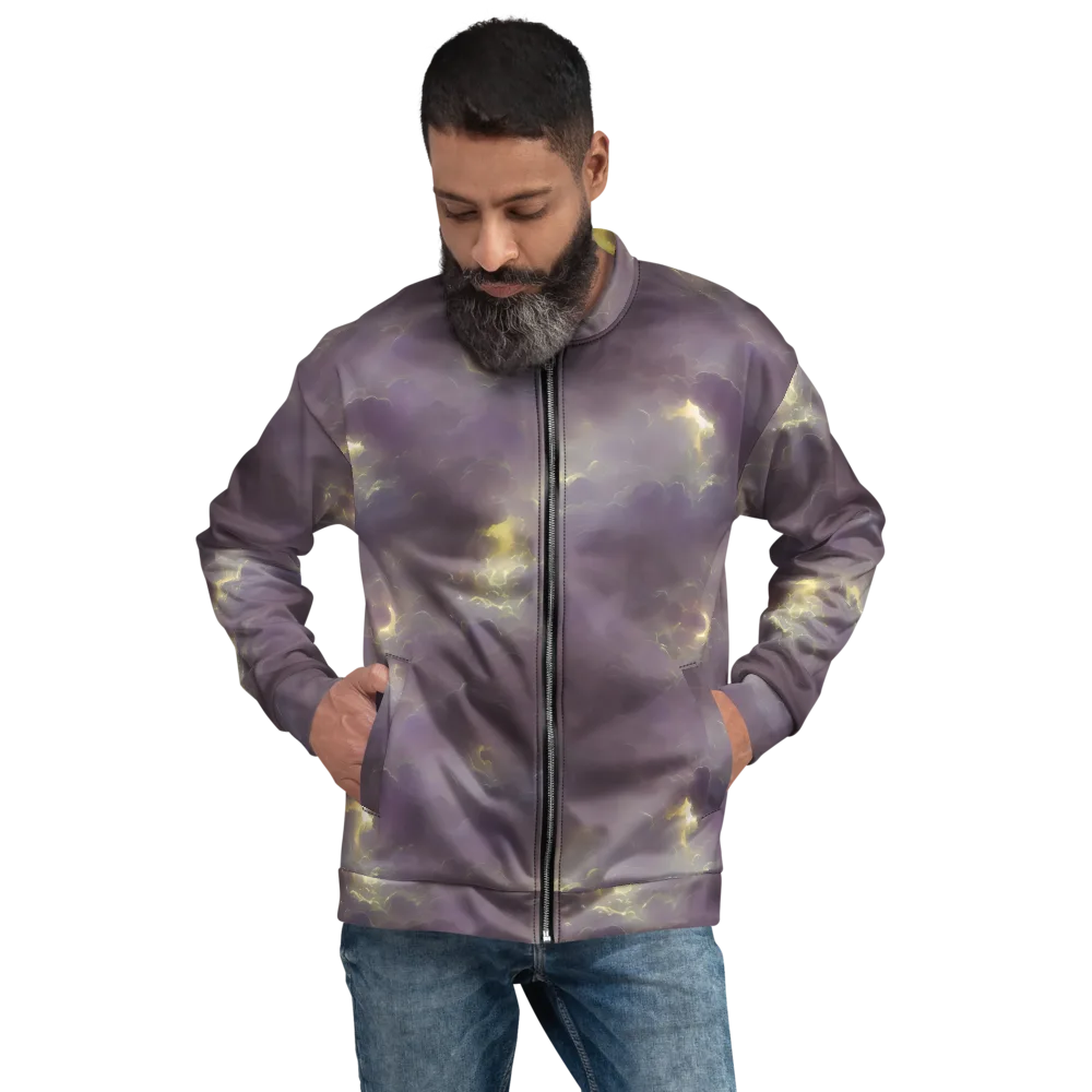 Stormy Muse on Bomber Jacket — Front