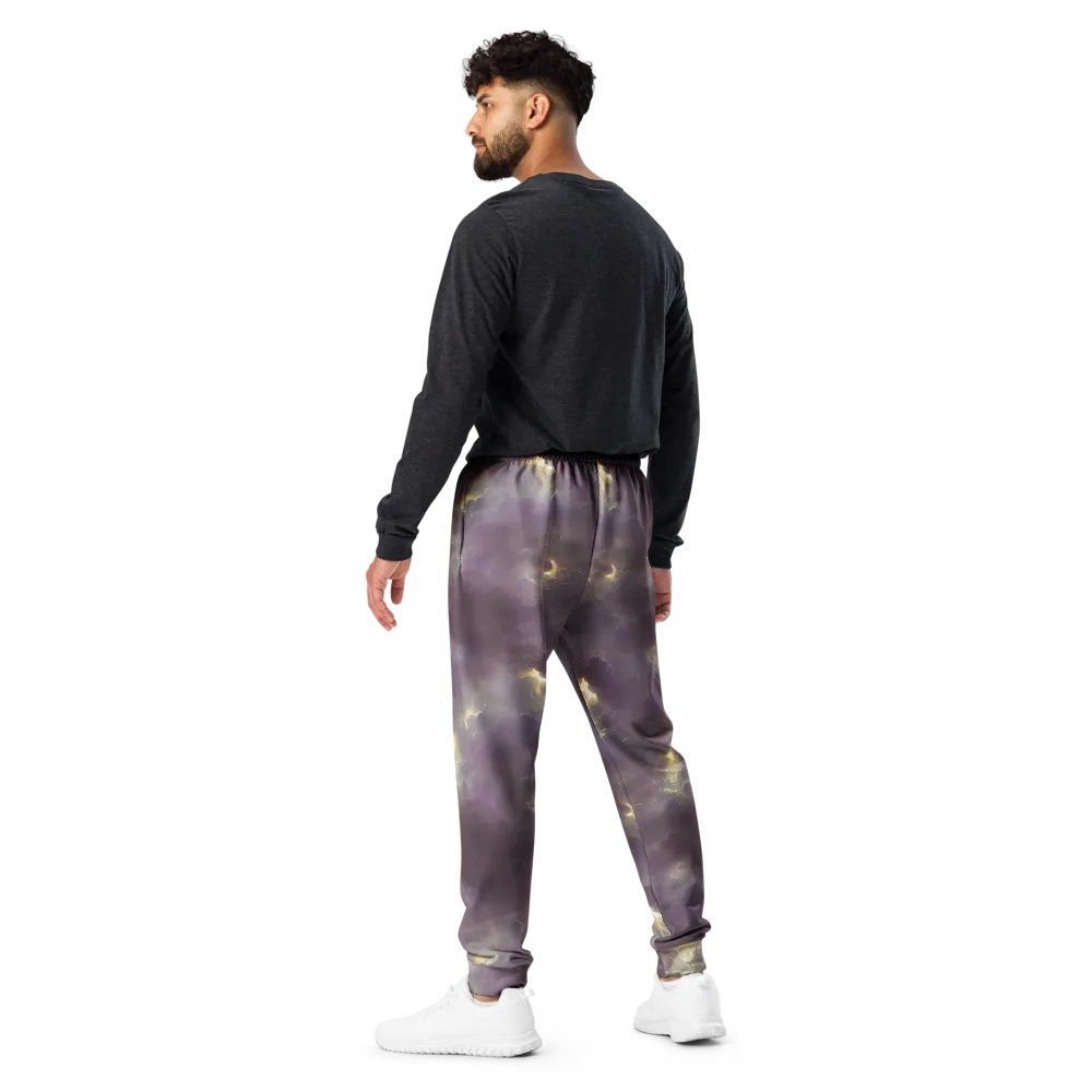 Stormy Muse on Men's Joggers — Back