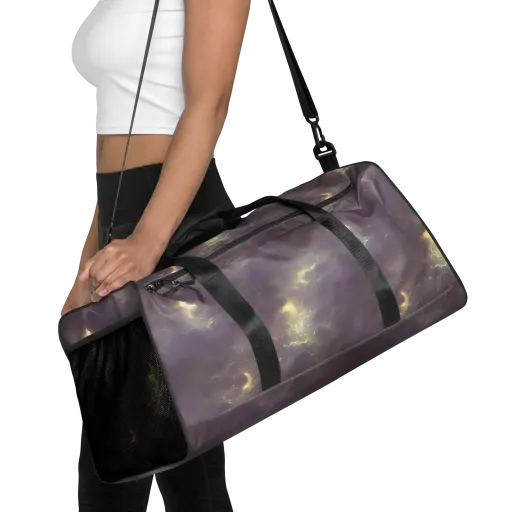 Stormy Muse on a Duffle Bag