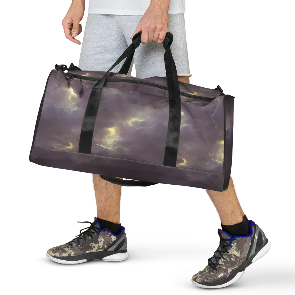 Stormy Muse on Duffle Bag — Front