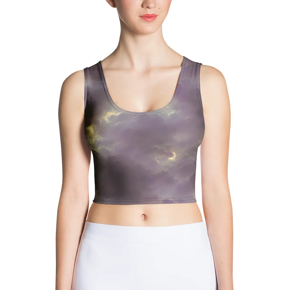 Stormy Muse on Crop Top — Front