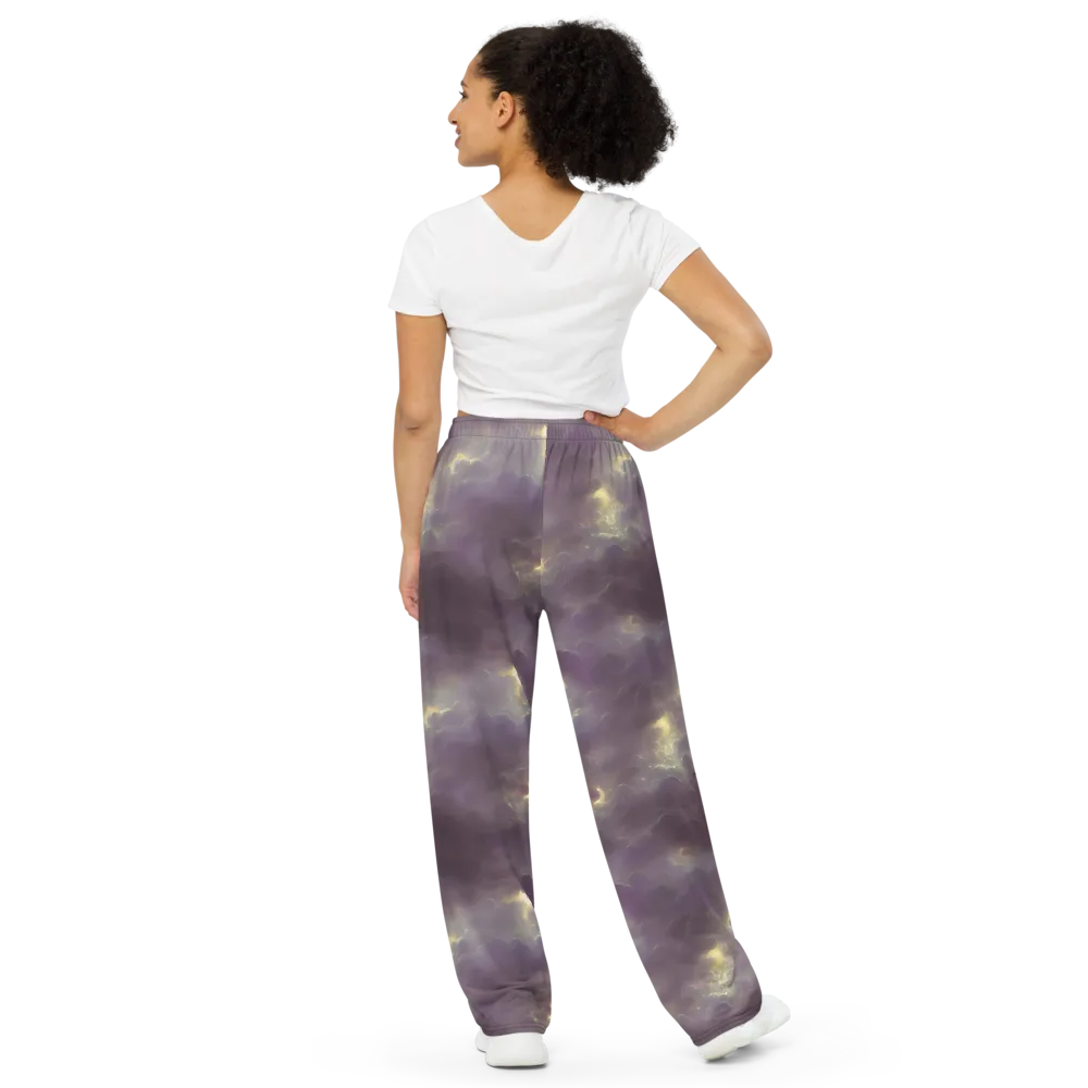 Stormy Muse on Wide-Leg Pants — Back