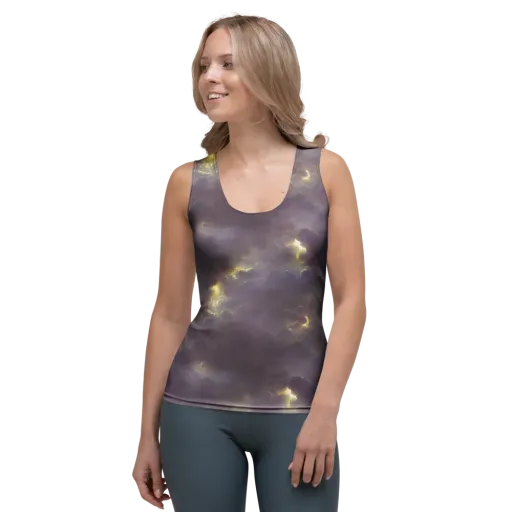 Stormy Muse on a Women's Tank Top
