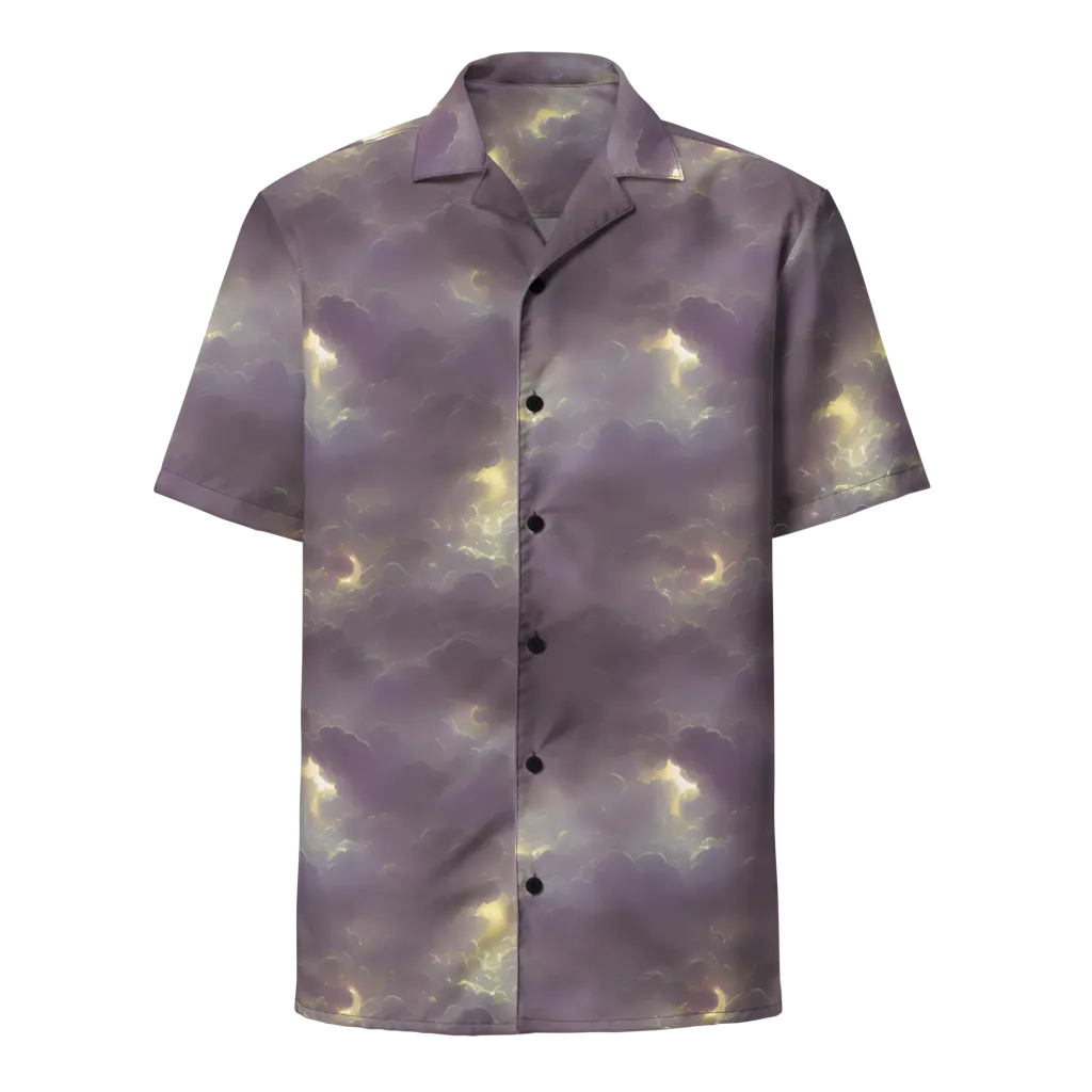 Stormy Muse on Button Shirt — Front