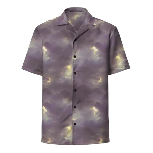 Stormy Muse on a Button Shirt
