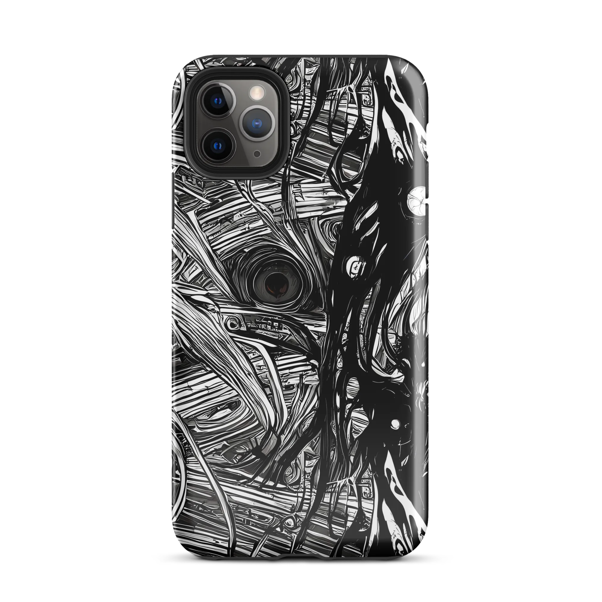 Mesmeric Tangles on Tough Case for iPhone® — Front
