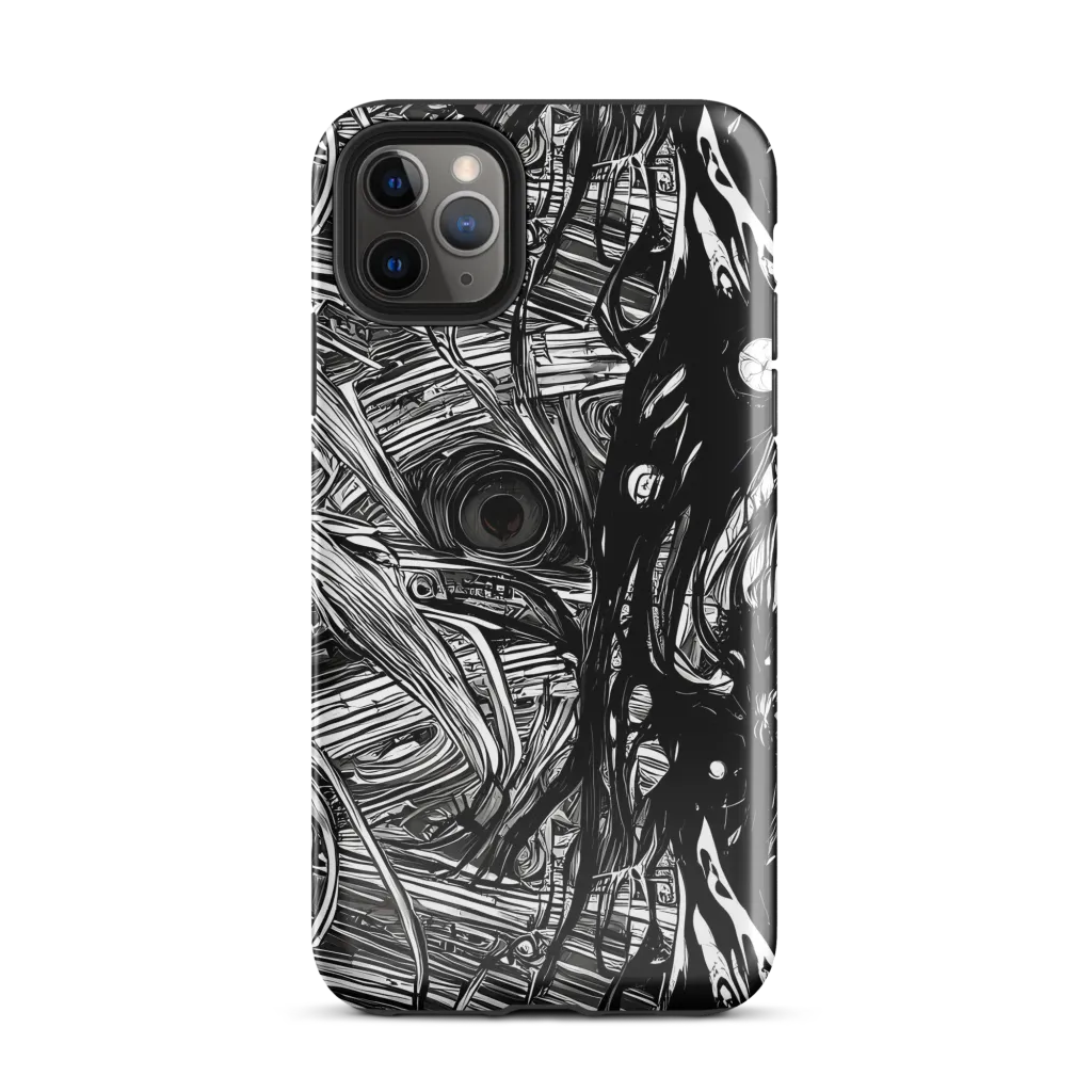 Mesmeric Tangles on Tough Case for iPhone® — Front
