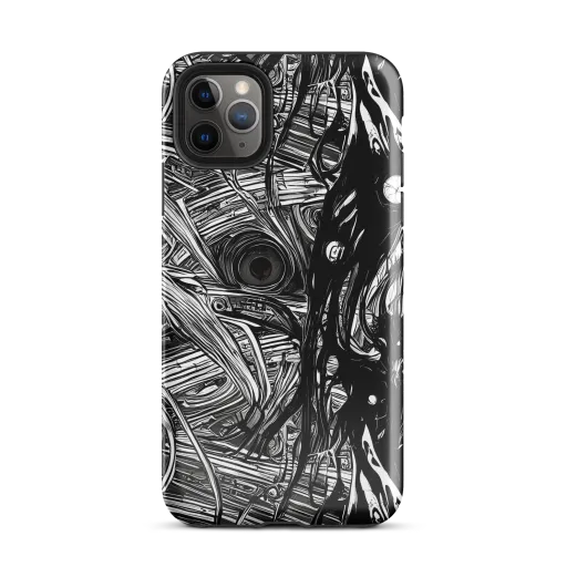 Mesmeric Tangles on a Tough Case for iPhone®