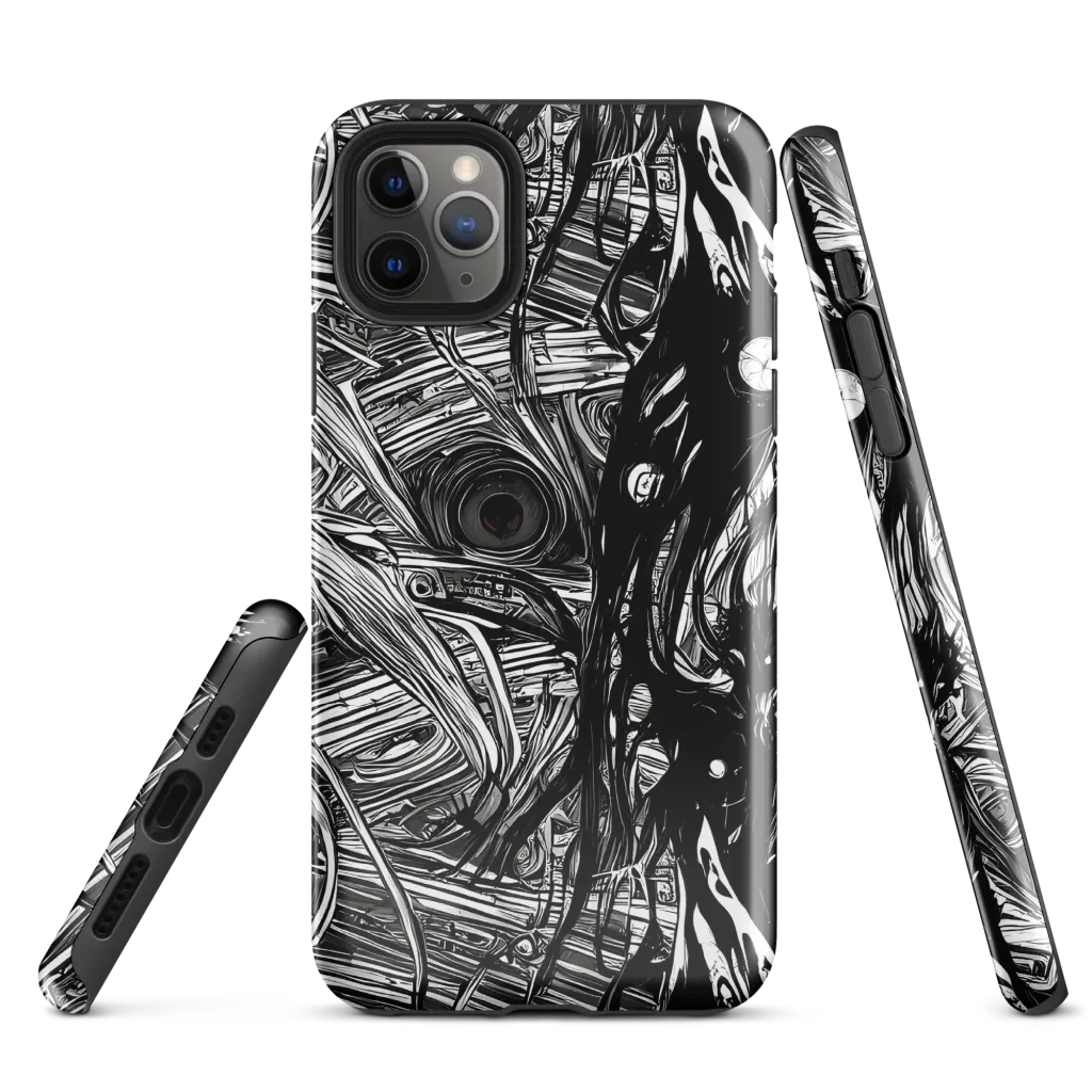 Mesmeric Tangles on Tough Case for iPhone® — Front