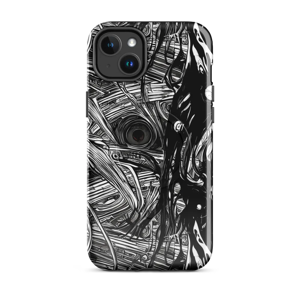 Mesmeric Tangles on MagSafe Tough Case for iPhone® — Front