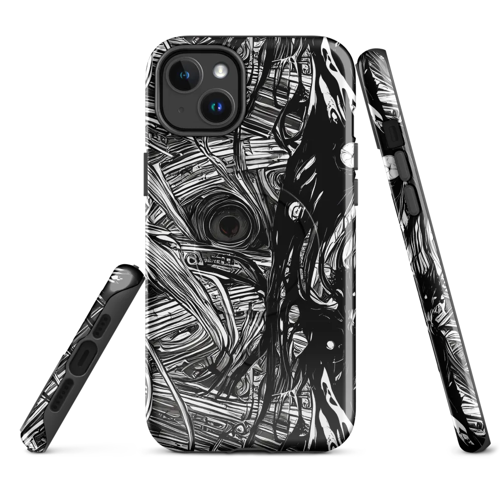 Mesmeric Tangles on MagSafe Tough Case for iPhone® — Front