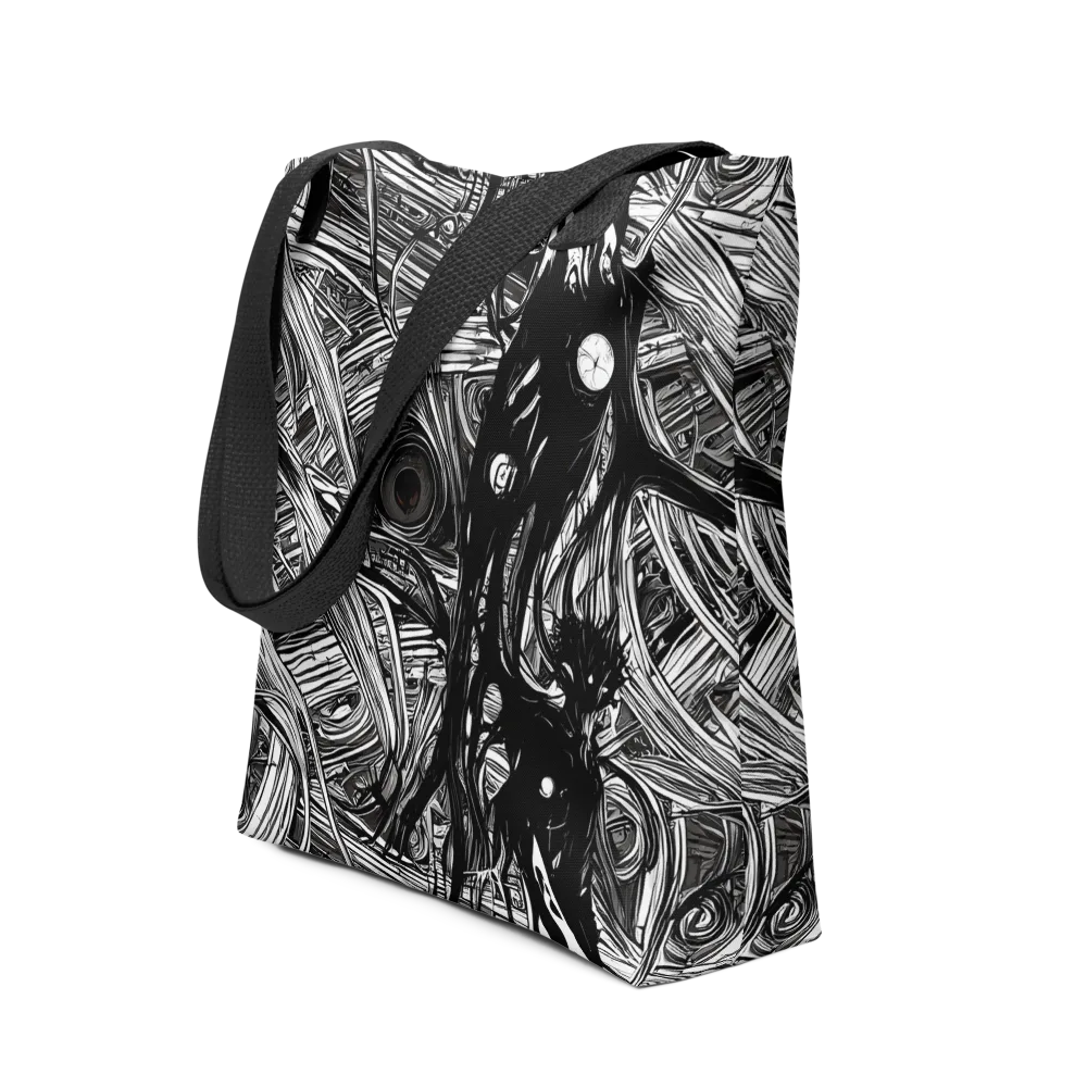 Mesmeric Tangles on Tote Bag — Front