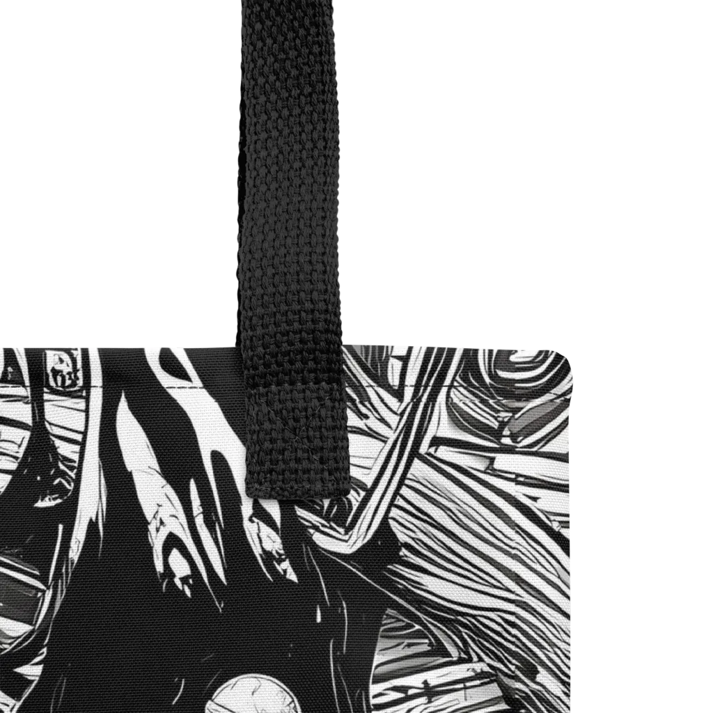 Mesmeric Tangles on Tote Bag — Product details