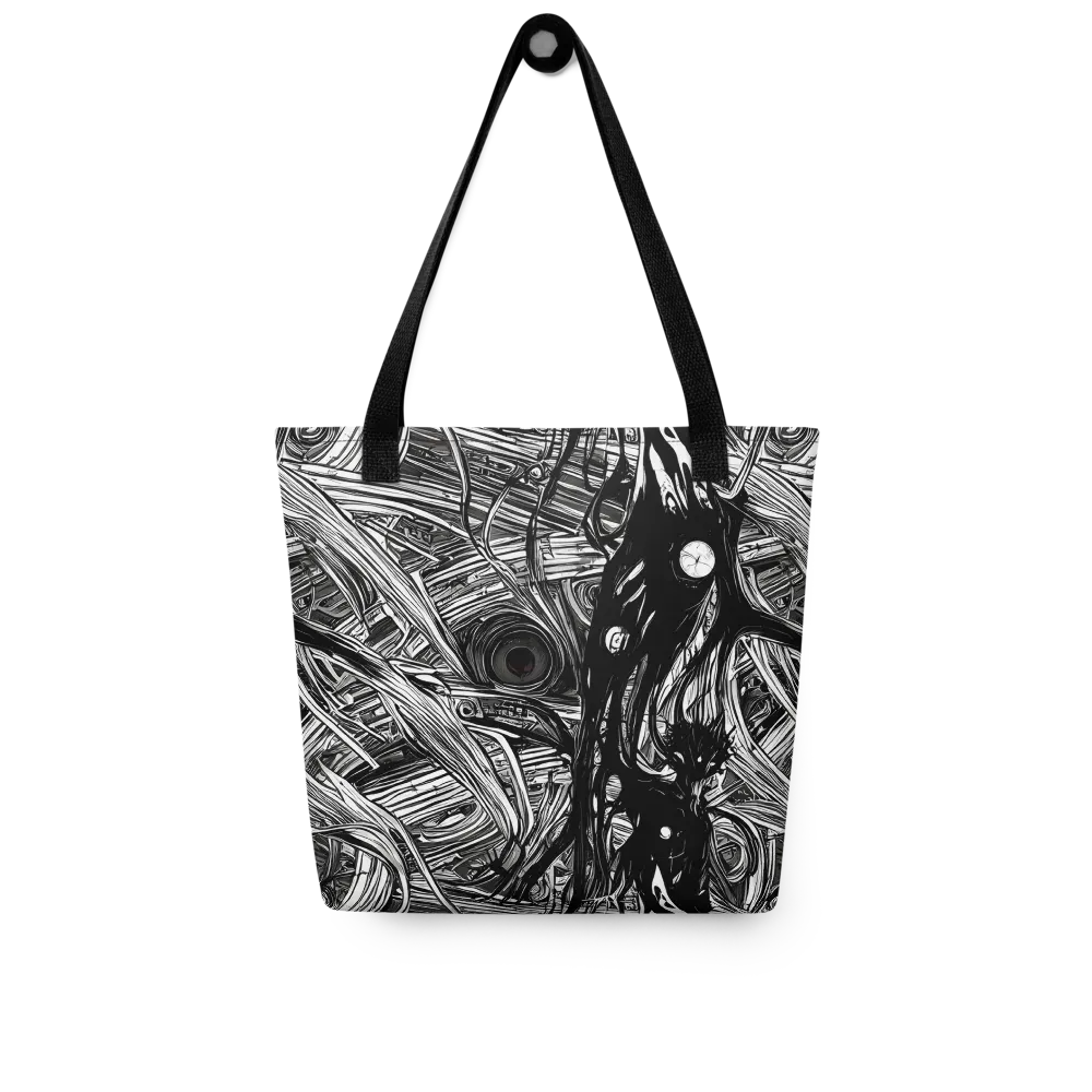 Mesmeric Tangles on Tote Bag — Front