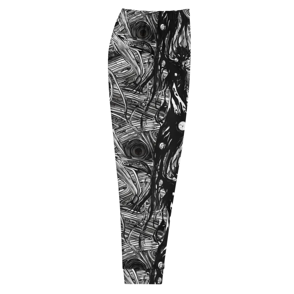 Mesmeric Tangles on Men's Joggers — Right