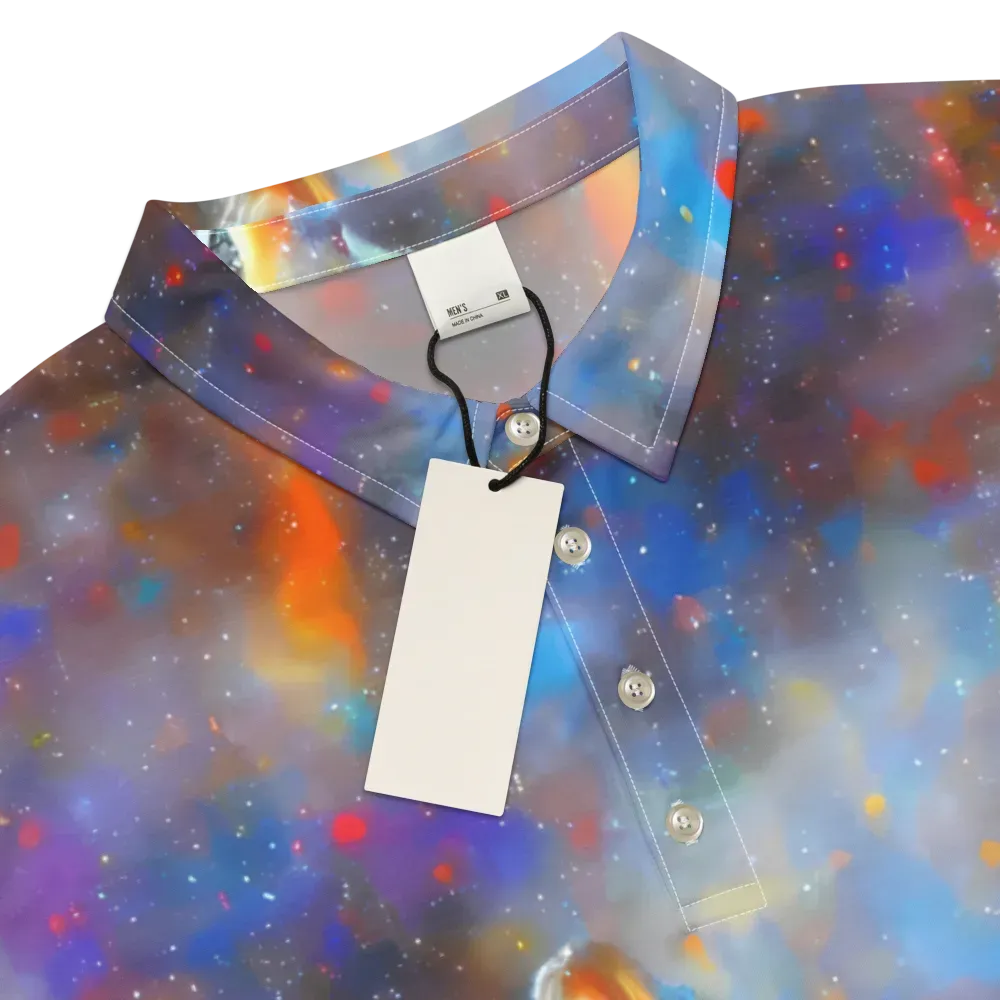 Impressionist Drift on Men's Slim Fit Polo Shirt — Product details