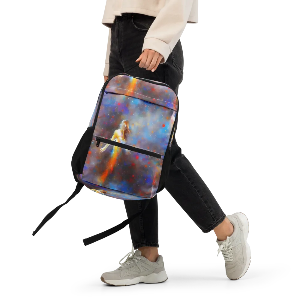 Impressionist Drift on Utility Backpack — Front