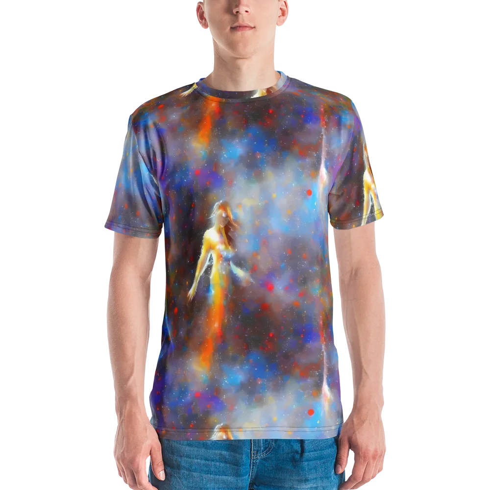 Impressionist Drift on Men's Crew Neck T-Shirt — Front