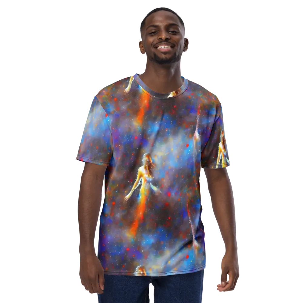 Impressionist Drift on Men's Crew Neck T-Shirt — Front