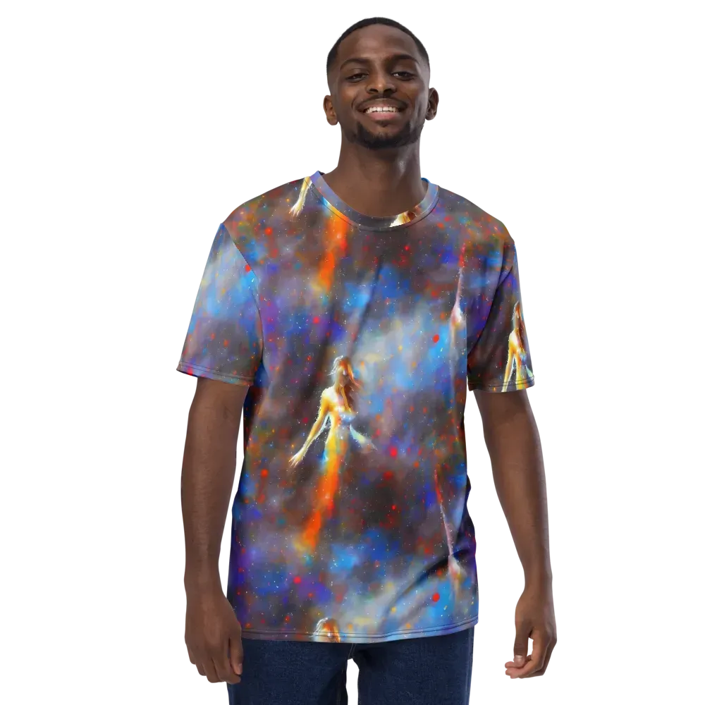 Impressionist Drift on Men's Crew Neck T-Shirt — Front