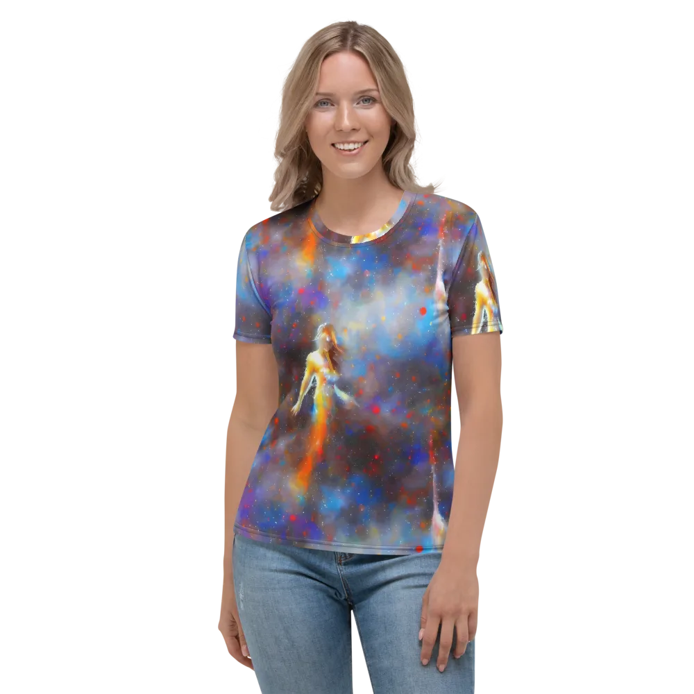 Impressionist Drift on Women's Crew Neck T-Shirt — Front