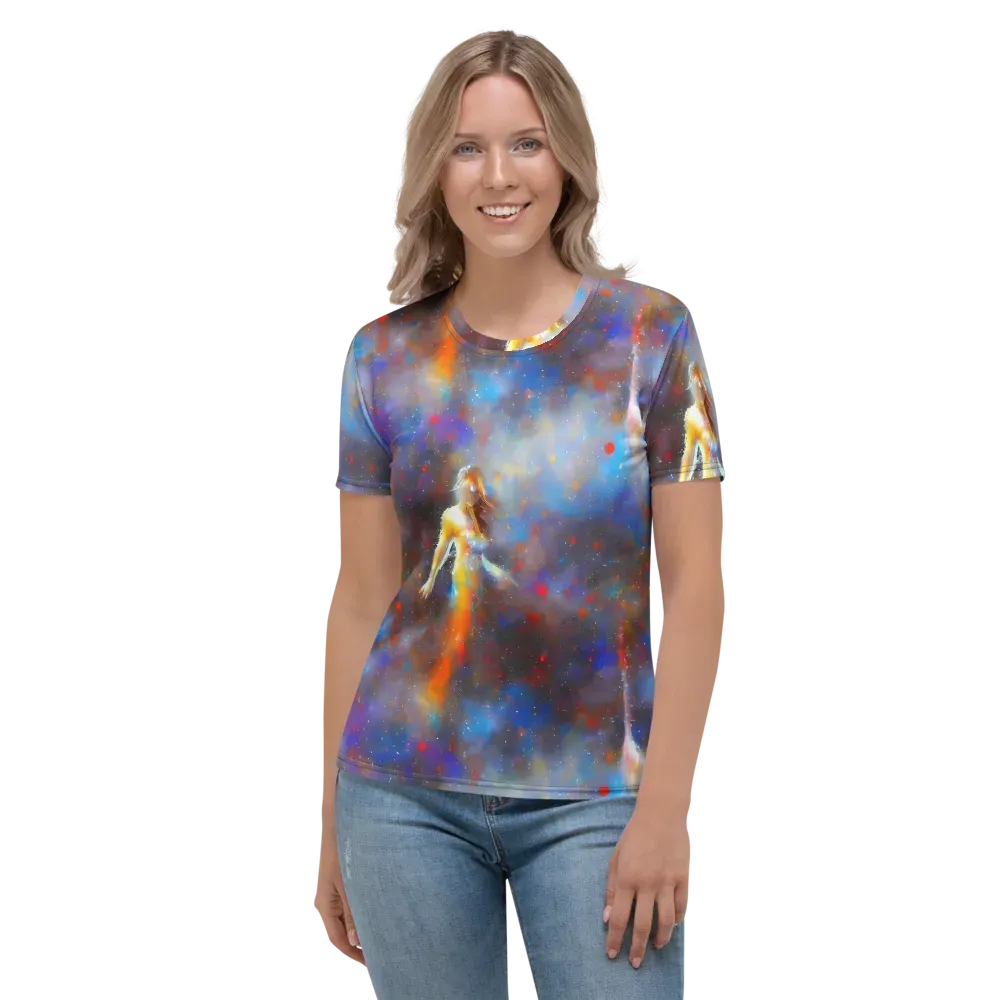 Impressionist Drift on Women's Crew Neck T-Shirt — Front