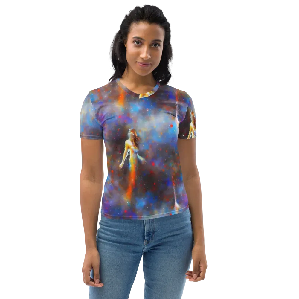 Impressionist Drift on Women's Crew Neck T-Shirt — Front