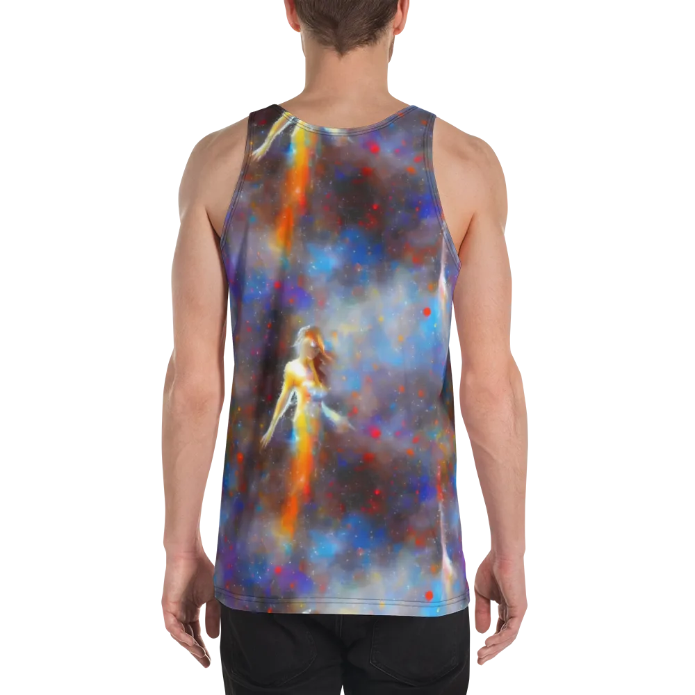 Impressionist Drift on Men's Tank Top — Back