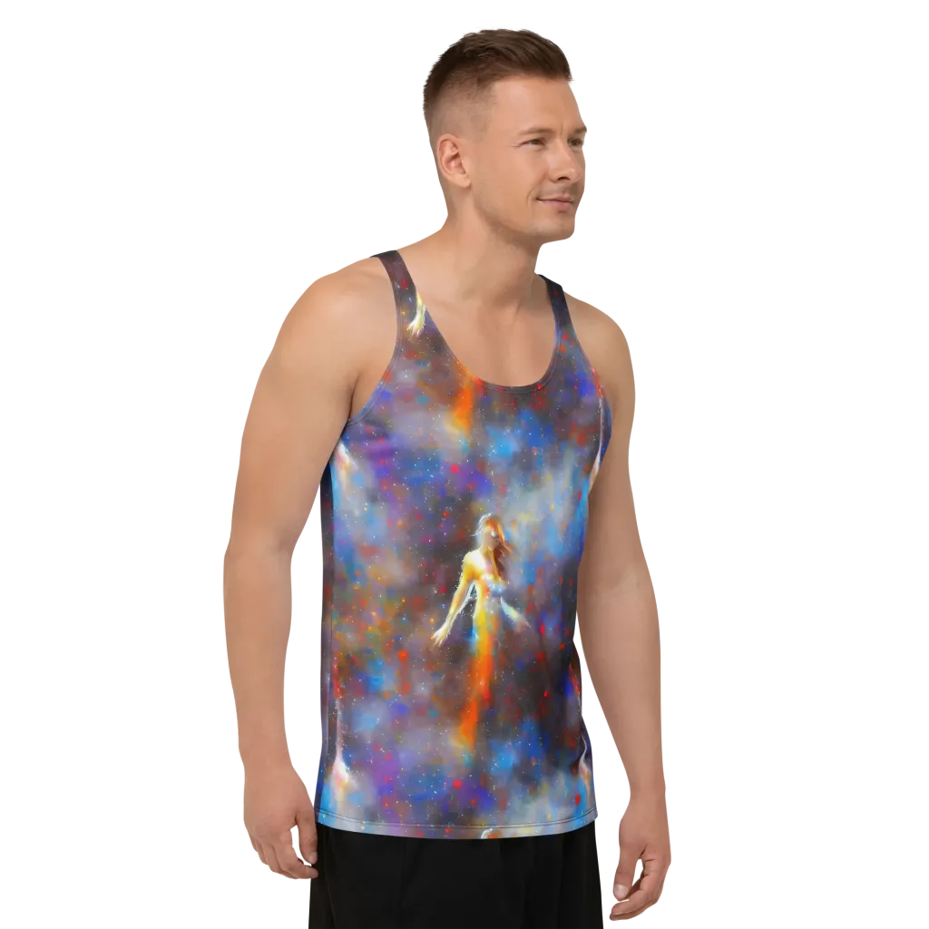 Impressionist Drift on Men's Tank Top — Right Front