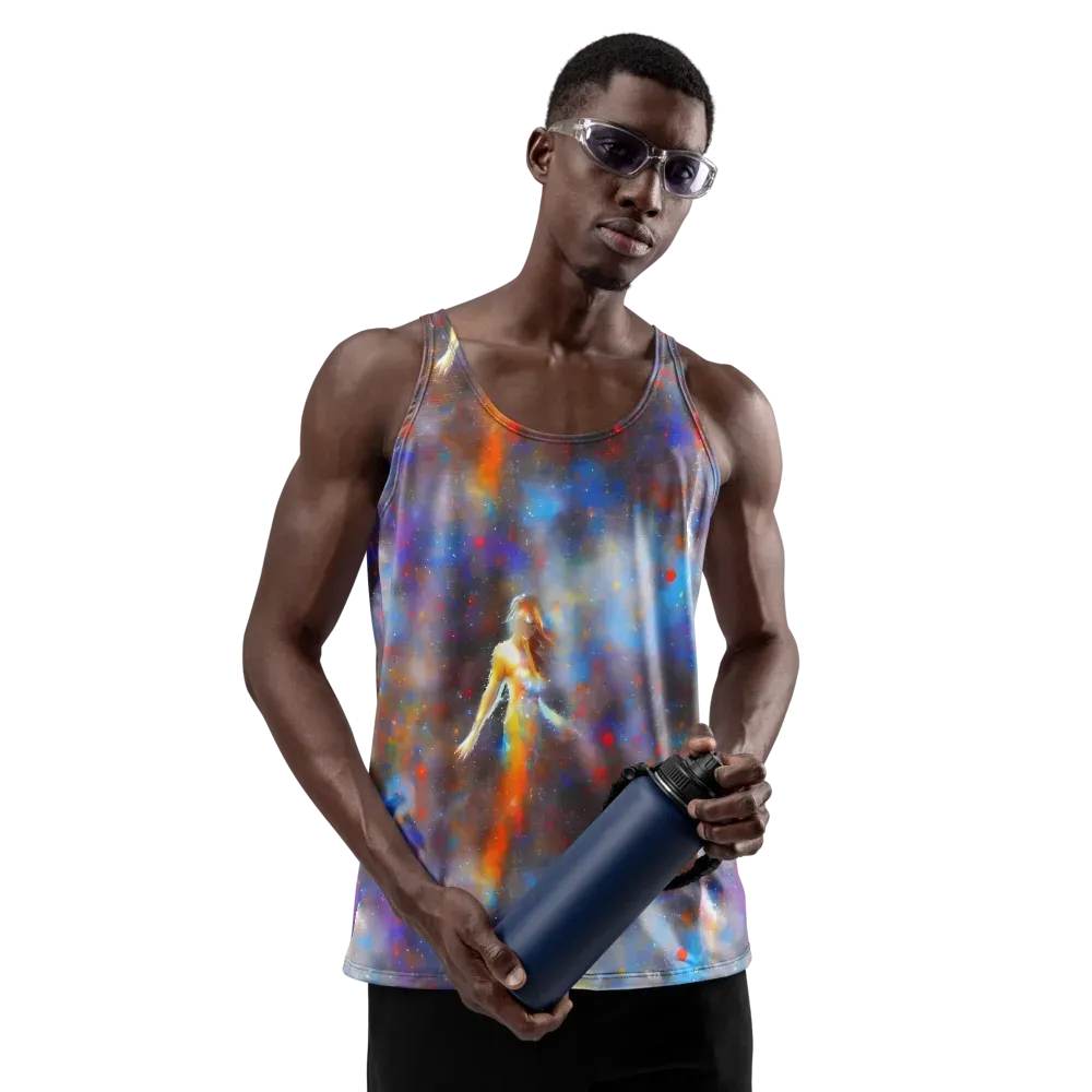 Impressionist Drift on Men's Tank Top — Front