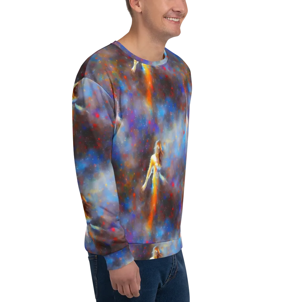 Impressionist Drift on Sweatshirt — Right Front