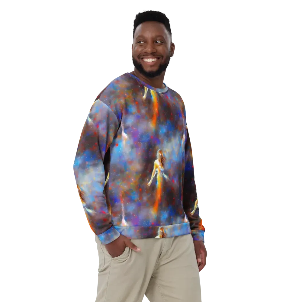 Impressionist Drift on Sweatshirt — Front