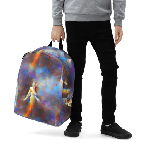 Impressionist Drift on a Minimalist Backpack