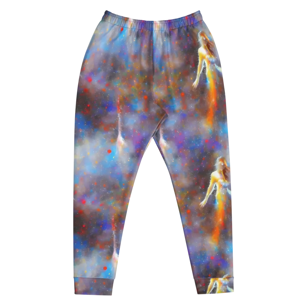 Impressionist Drift on Men's Joggers — Front