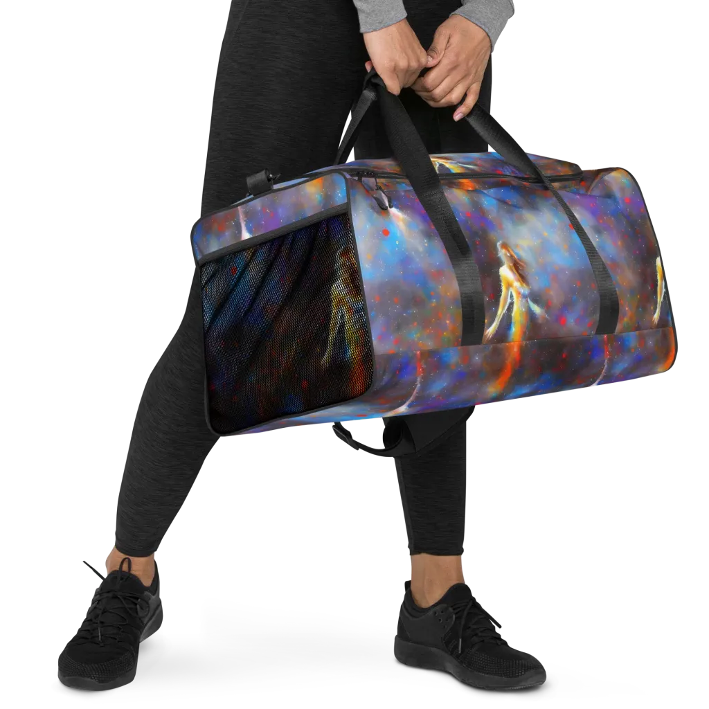 Impressionist Drift on Duffle Bag — Right Front