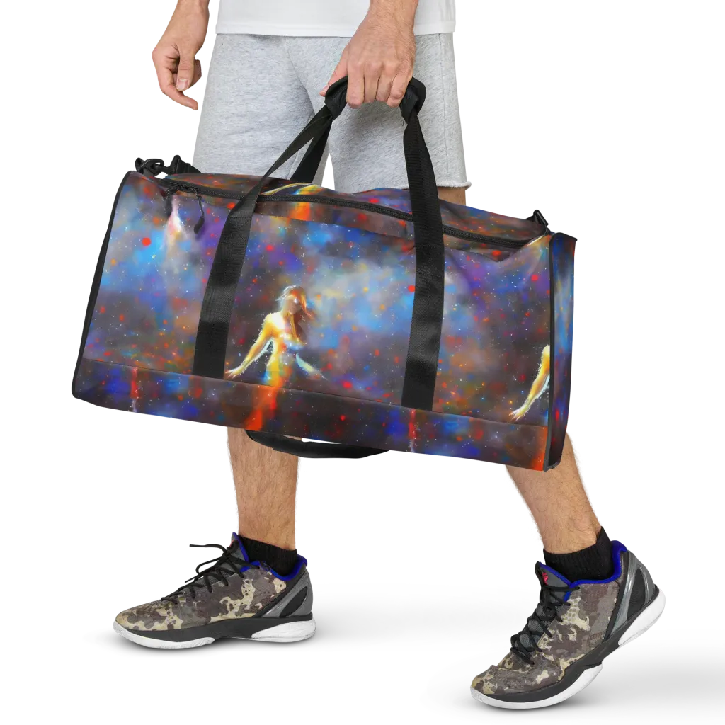 Impressionist Drift on Duffle Bag — Front